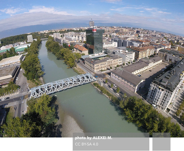 Pont Hans-Wilsdorf Bridge, brodbeck roulet, Geneva, Genève, Switzerland, Hans Wilsdorf Foundation, Rolex